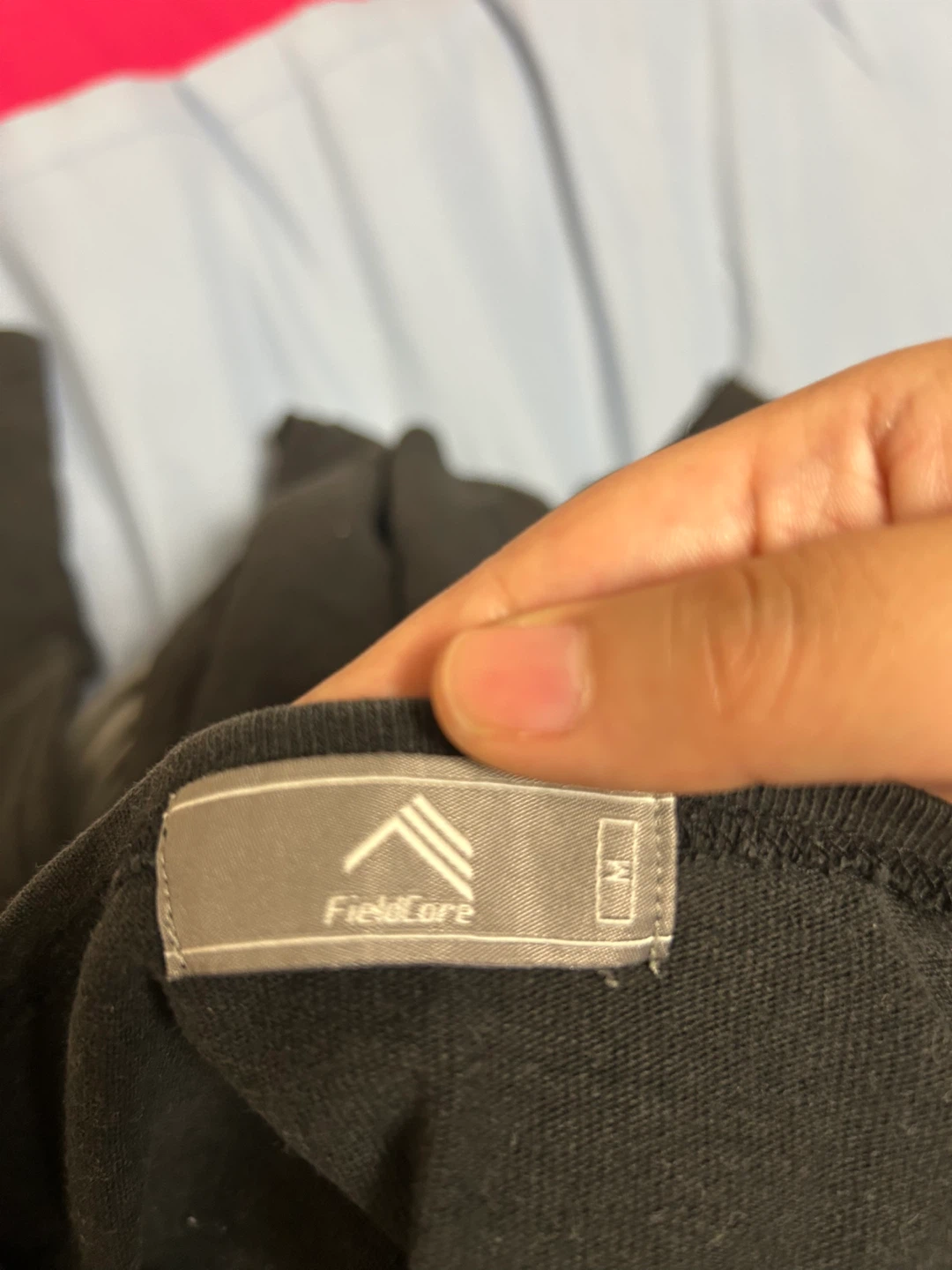 フィールドコア 長袖カットソー 黒 Mサイズの写真2枚目