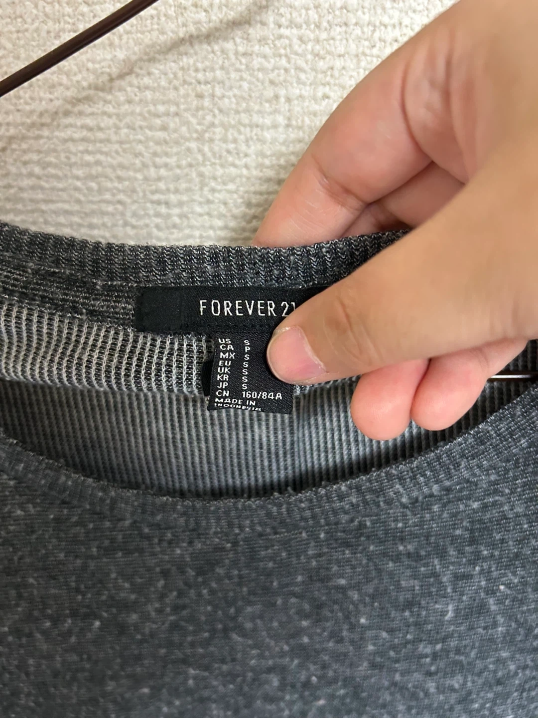 フォーエバートゥエンティーワン 長袖カットソー Sサイズの写真2枚目