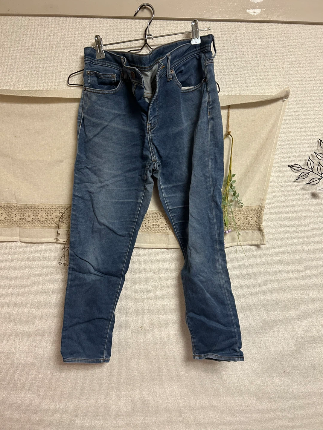 ジーユー デニムパンツ 67cm ブルー