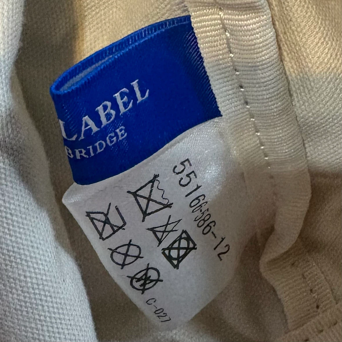 BLUE LABEL CRESTBRIDGE クリアバッグ チェック柄 トートバッグの写真6枚目