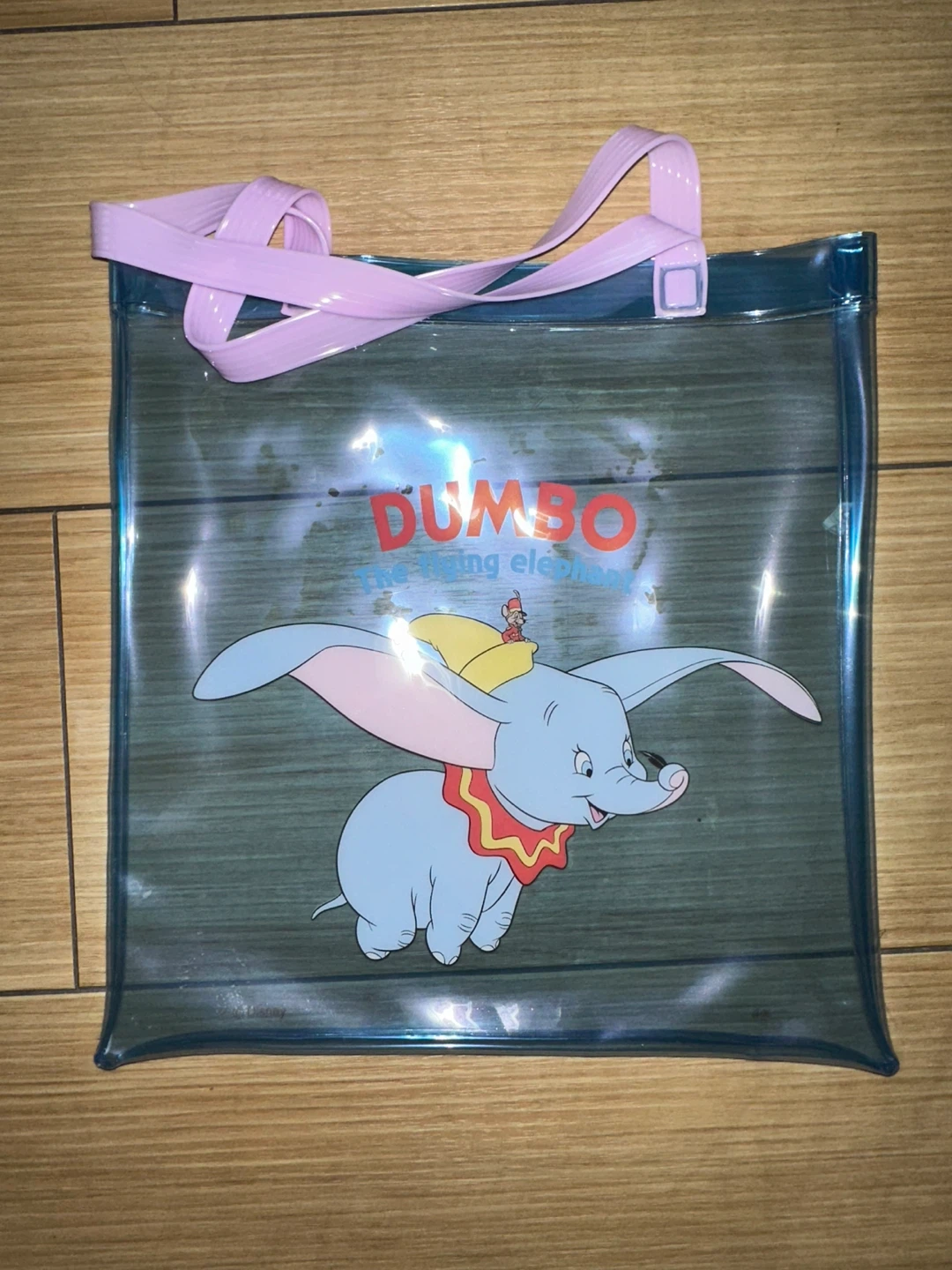 ディズニー ダンボ クリアバッグ ビニールバッグ