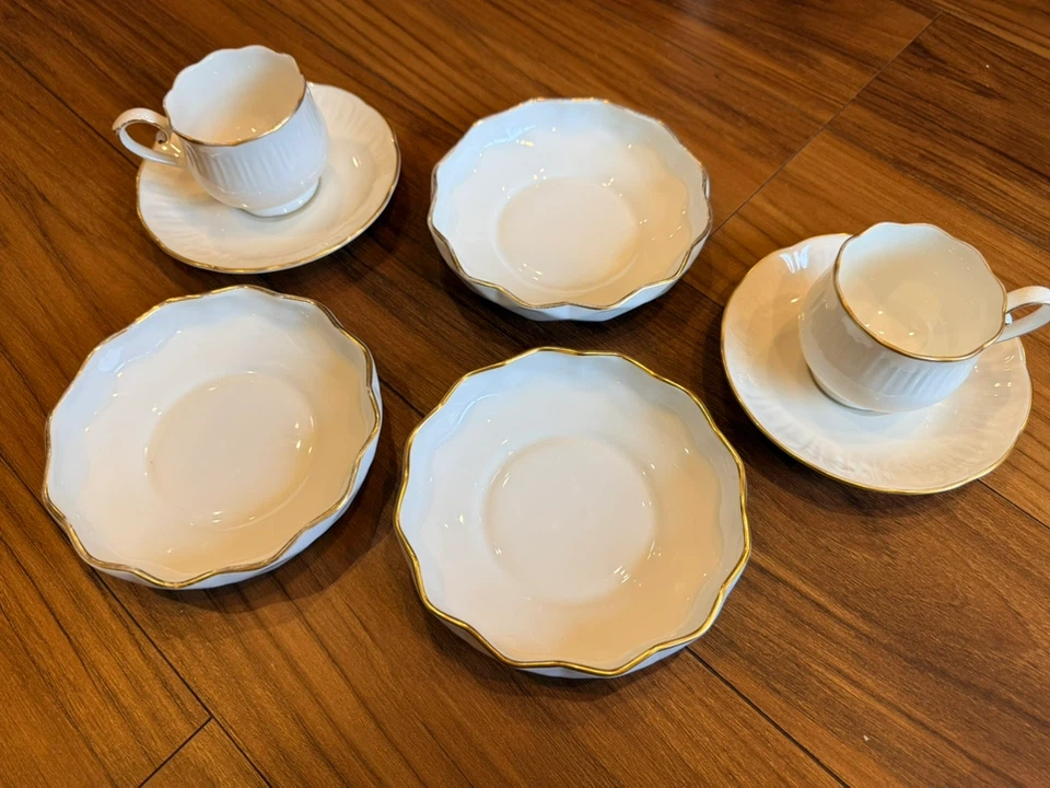 ホヤ 大倉陶園 カップ&ソーサー 4客
