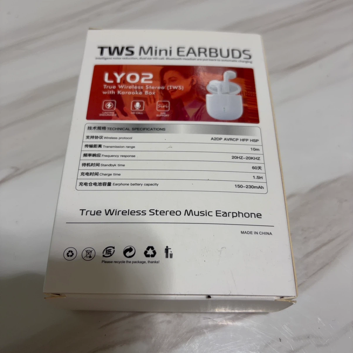TWS Mini Earbuds LYO2 ワイヤレスイヤホンの写真3枚目
