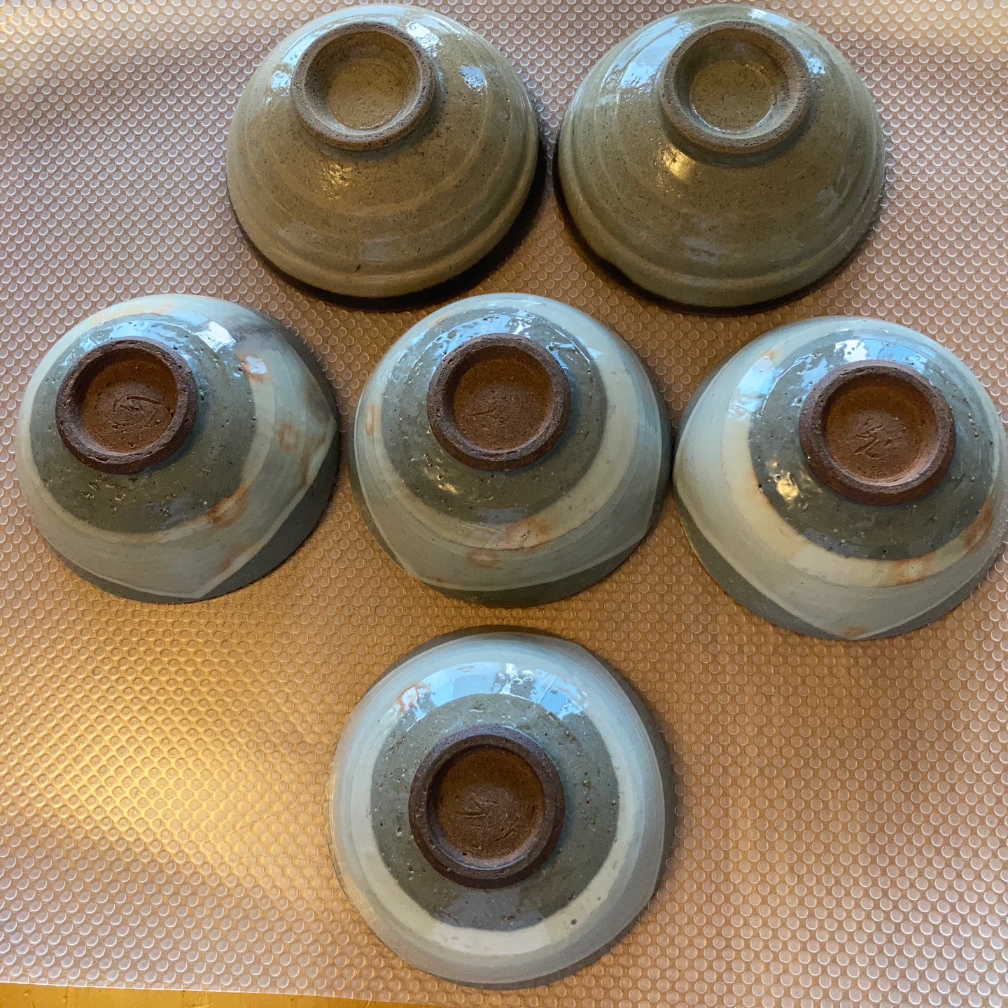 和食器 陶器 飯碗 6客セットの写真2枚目