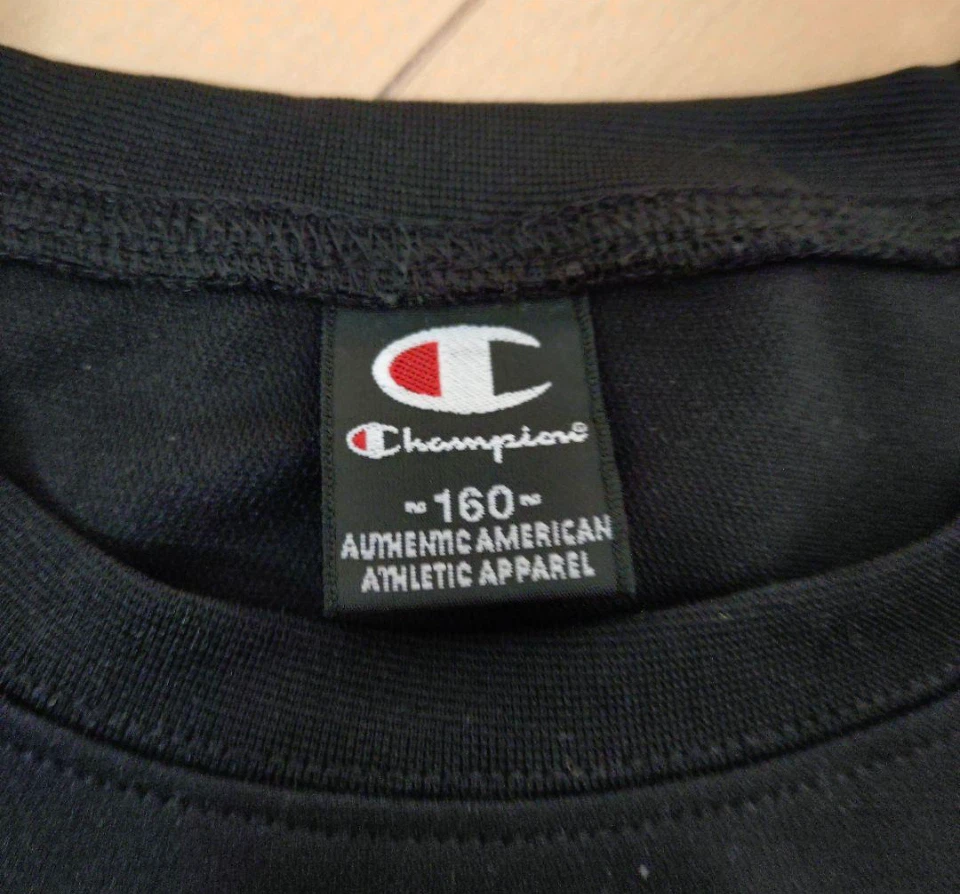 チャンピオン Tシャツ 160cm ブラックの写真4枚目
