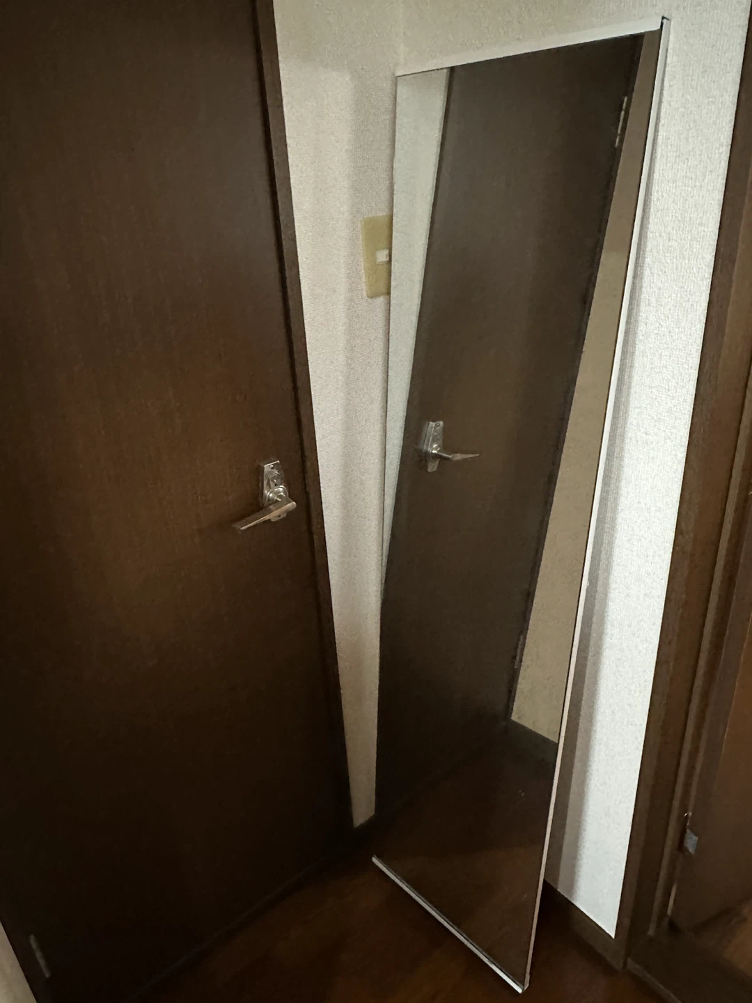 ナルミ STスタンドミラー ホワイト