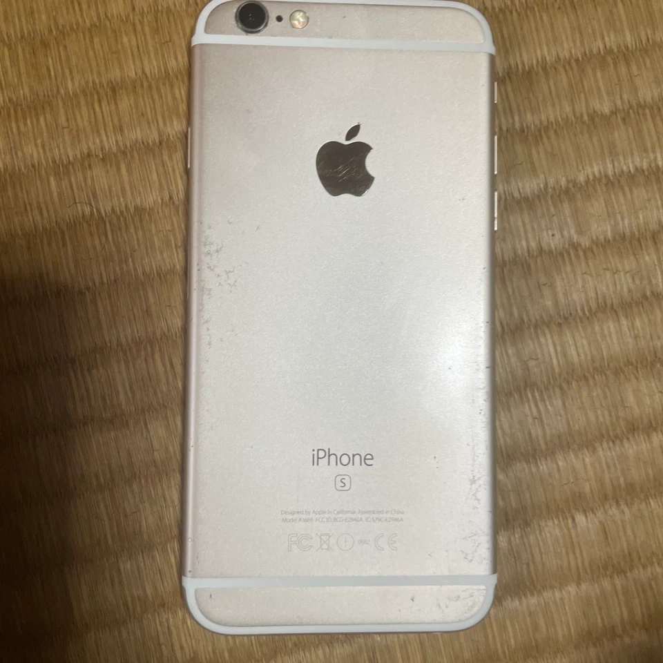アップル iPhone6s ローズゴールドの写真2枚目