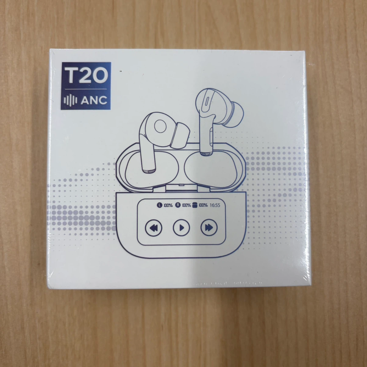 T20 タッチディスプレイ搭載 ワイヤレスイヤホン