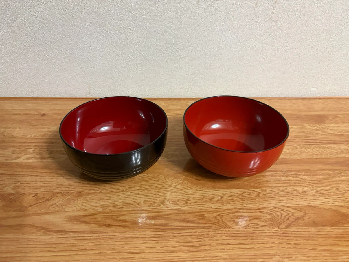 ⭐︎新品⭐︎汁椀 2点セット 漆器風