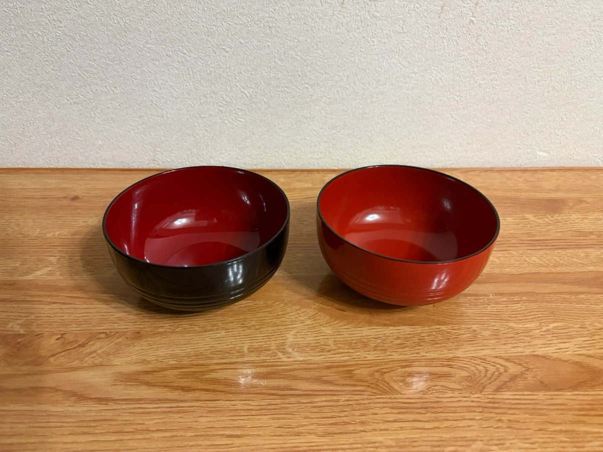 ⭐︎新品⭐︎汁椀 2点セット 漆器風