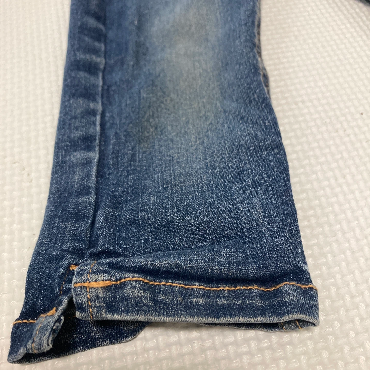 キッズ デニムパンツ ブルーの写真2枚目