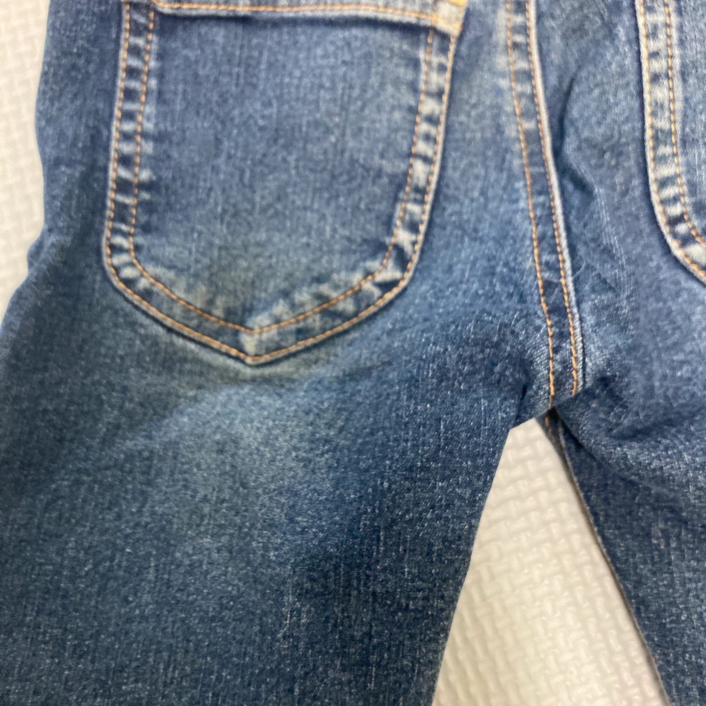 キッズ デニムパンツ ブルーの写真8枚目