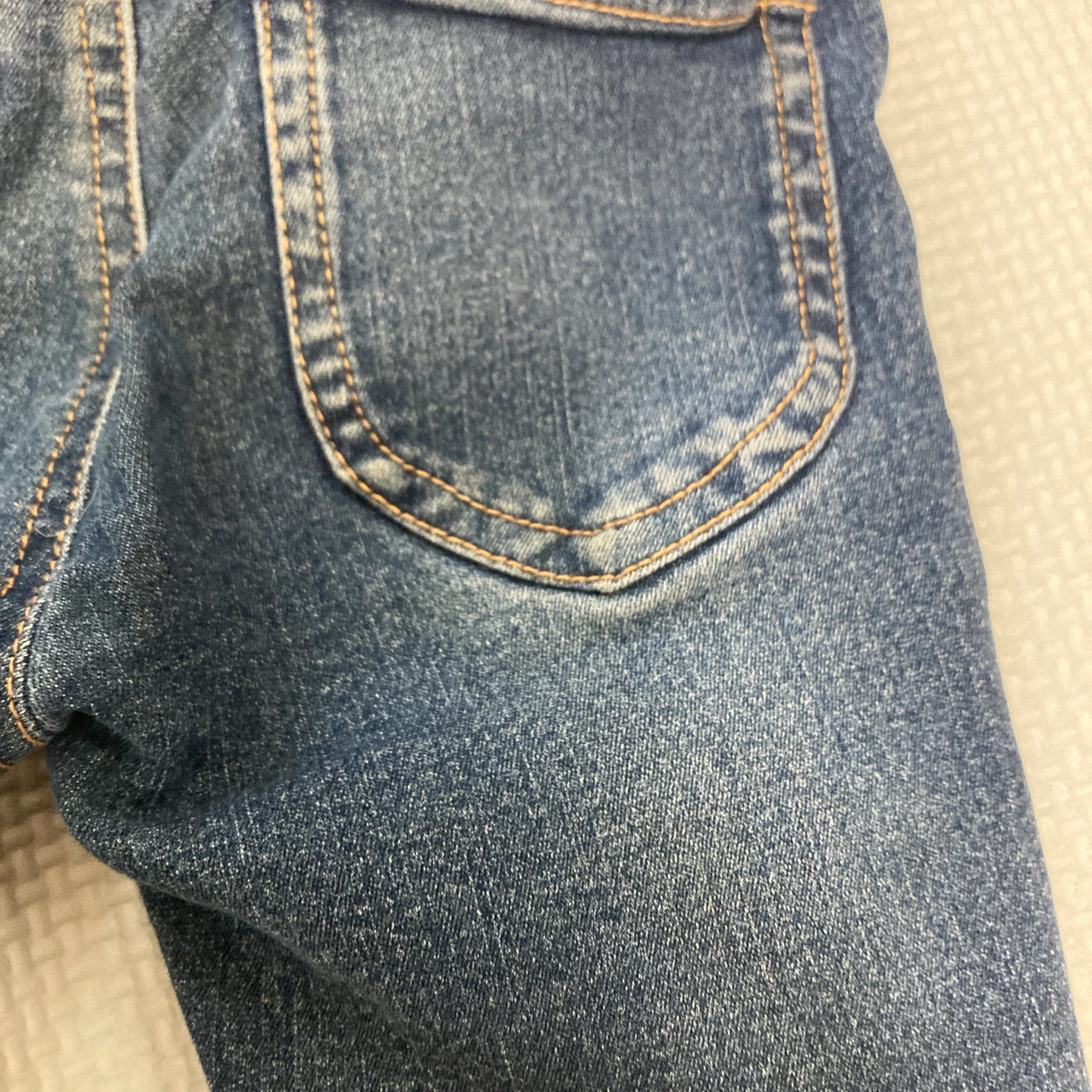 キッズ デニムパンツ ブルーの写真9枚目