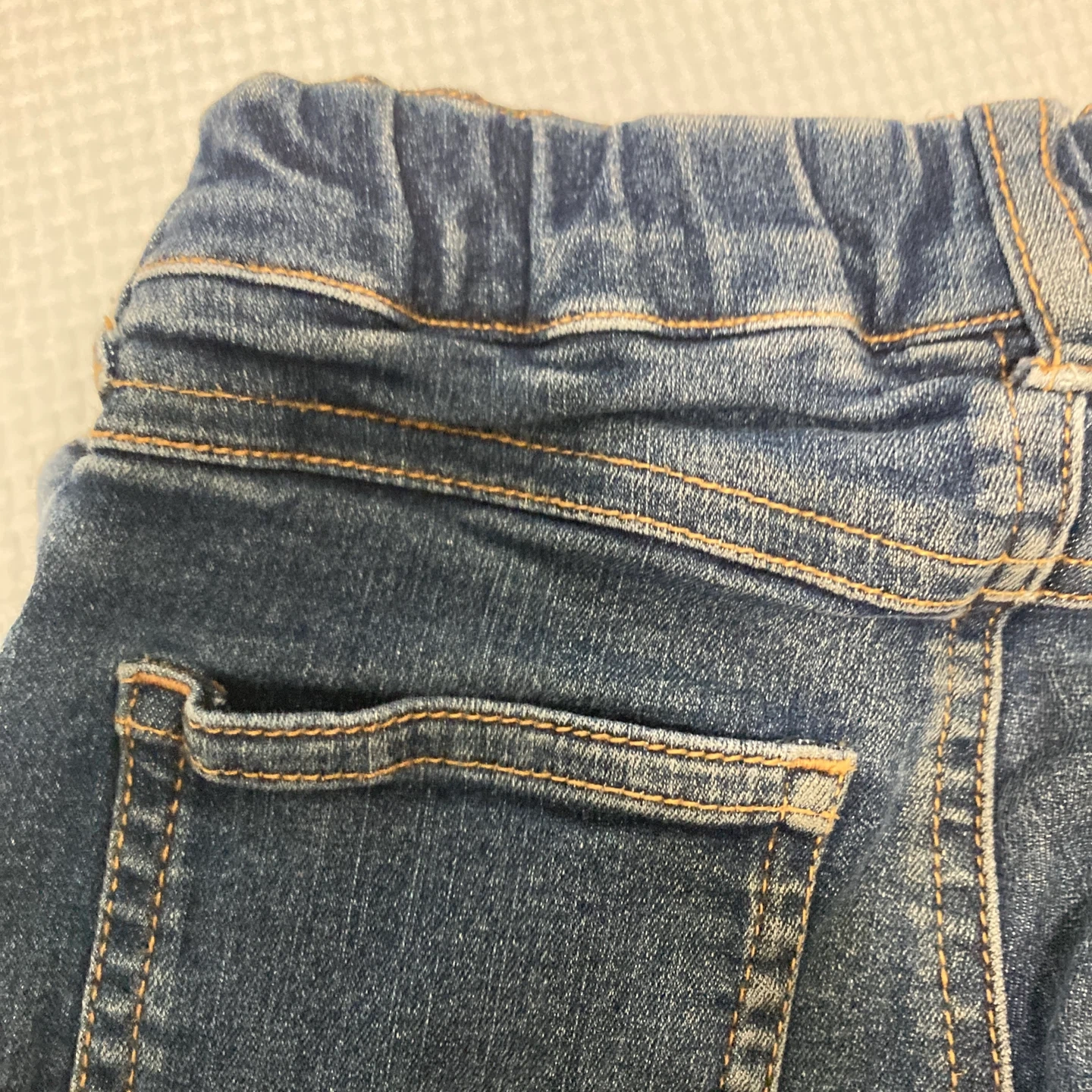 ブランシェス キッズ デニムパンツ ウエストゴム