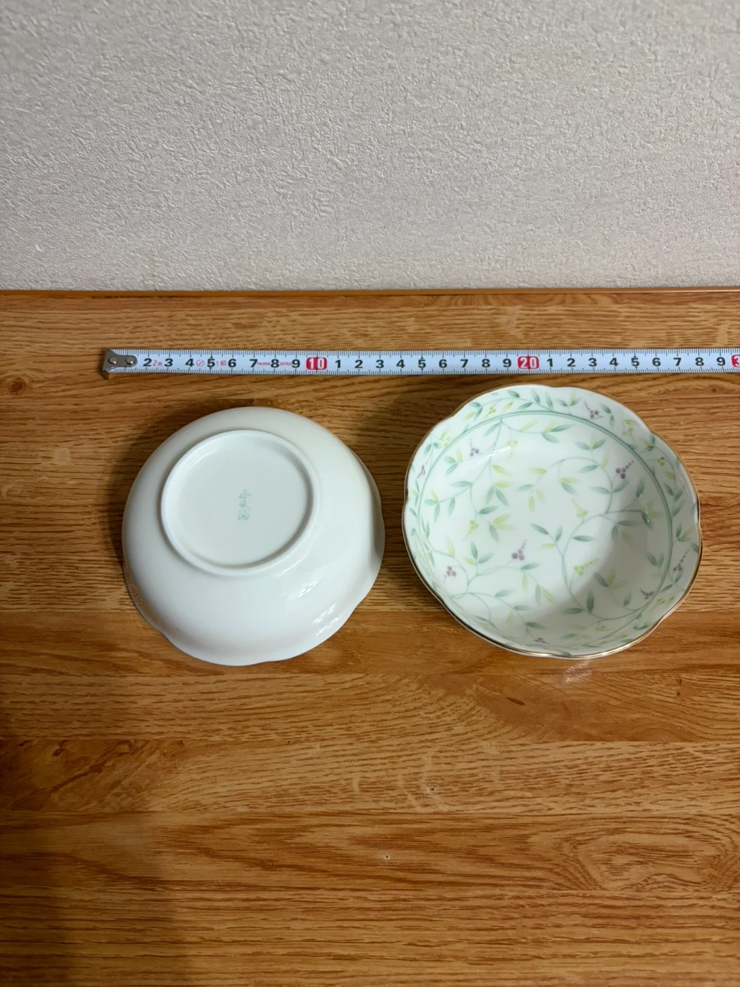 中皿 5枚セット 陶器 花柄(⭐︎同柄の器あり)の写真2枚目