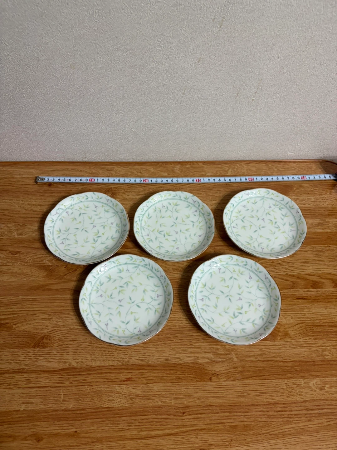 花柄 プレート 小皿 5枚セット　（⭐︎同柄の器あり）
