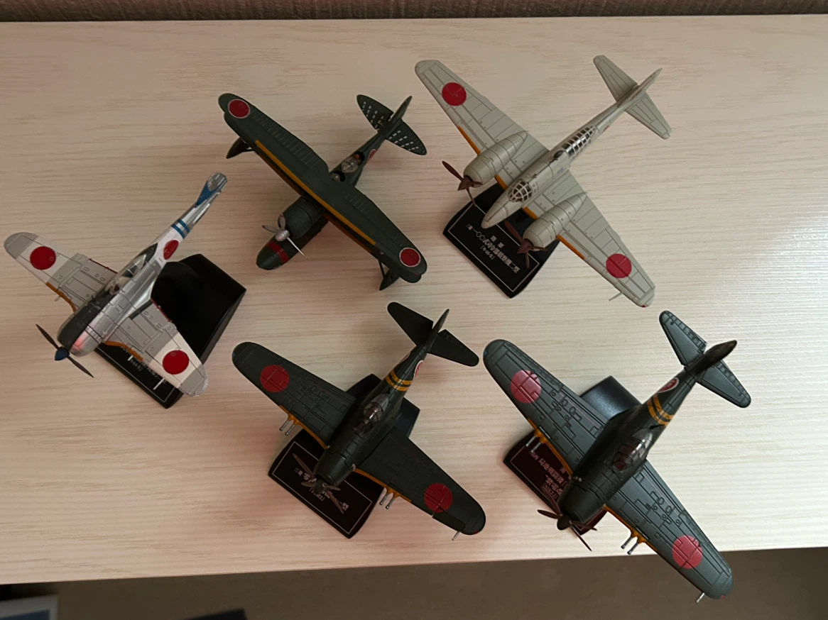 日本軍 航空機 ミリタリー模型 5種セットの写真3枚目