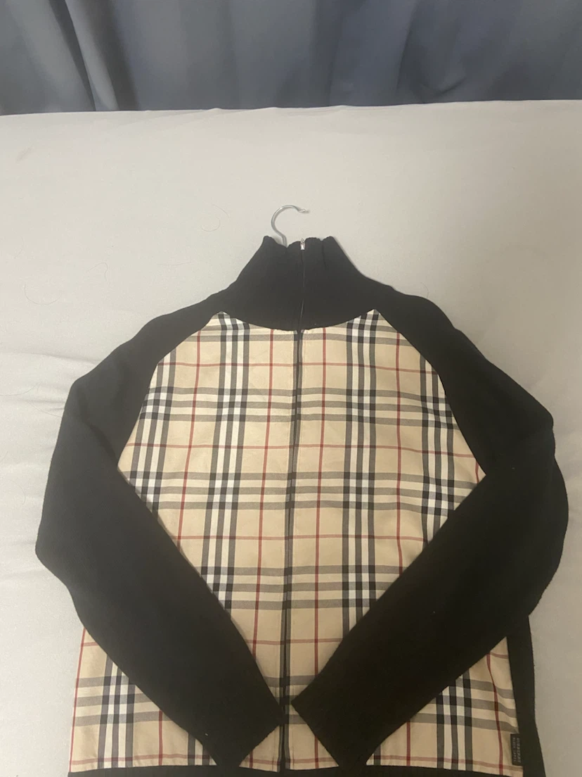 burberry バーバリーブラックレーベル ジップニット サイズ3