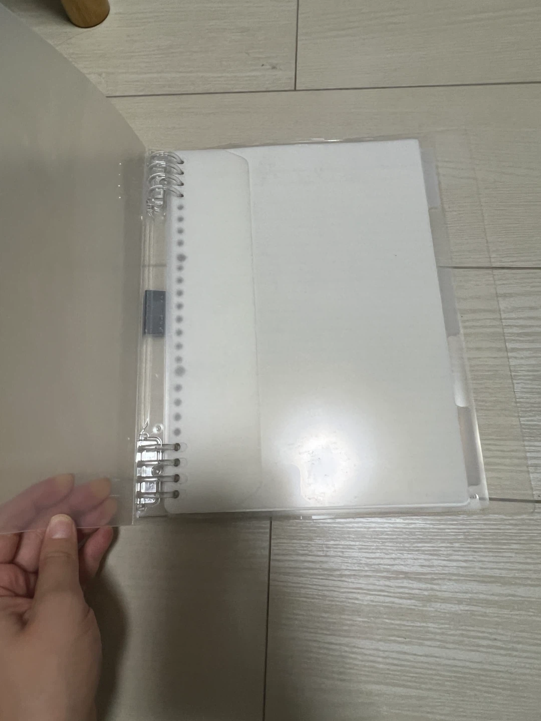 キングジム テフレーヌ B5 ルーズリーフバインダーの写真2枚目