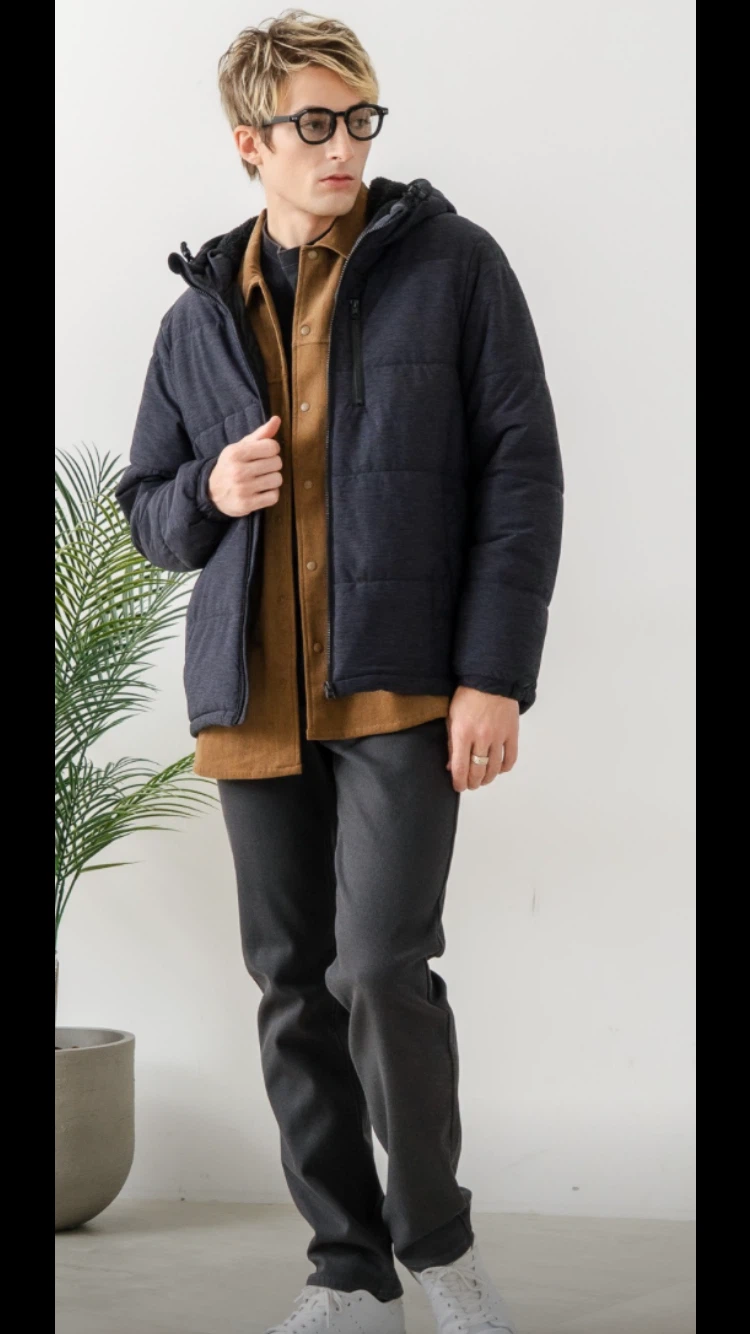 超暖か中綿ジャケット　ブルースタンダード　お財布にも超優しいウオッシャブルの写真2枚目