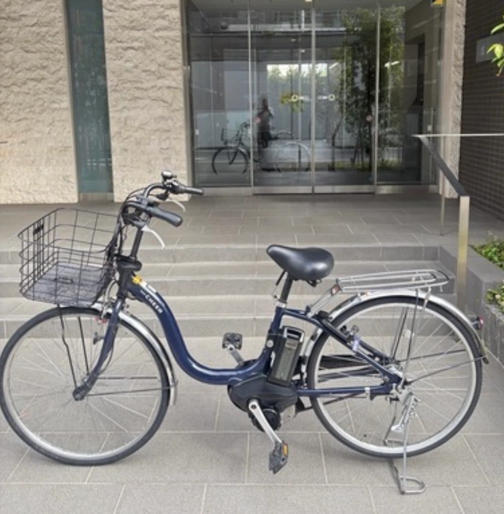 電動アシスト自転車YAMAHA PAS CHEER26インチ12.8Ah自転車No0156