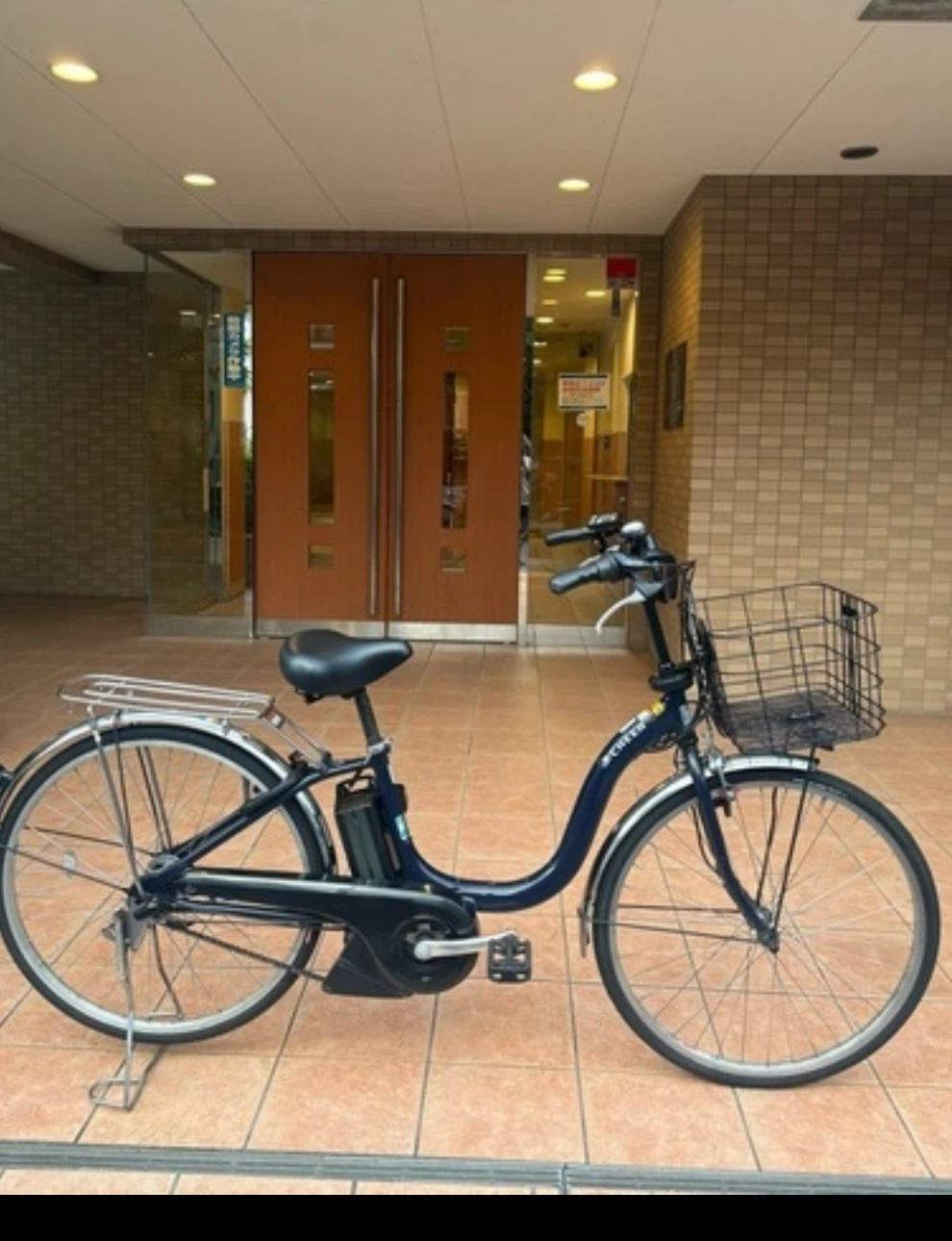 電動アシスト自転車YAMAHA PAS CHEER26インチ12.8Ah自転車No0156の写真4枚目