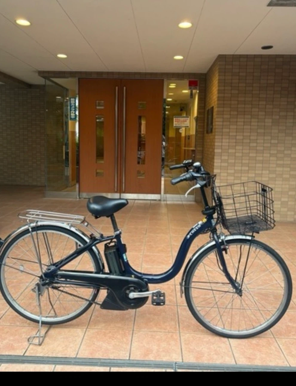電動アシスト自転車YAMAHA PAS CHEER26インチ12.8Ah自転車No0156の写真4枚目
