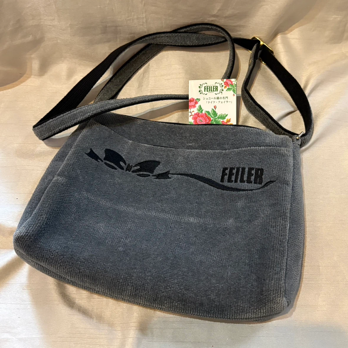 フェイラー ショルダーバッグ グレー