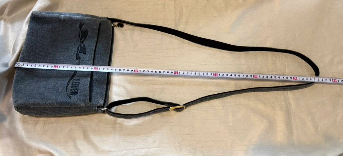 フェイラー ショルダーバッグ グレーの写真2枚目
