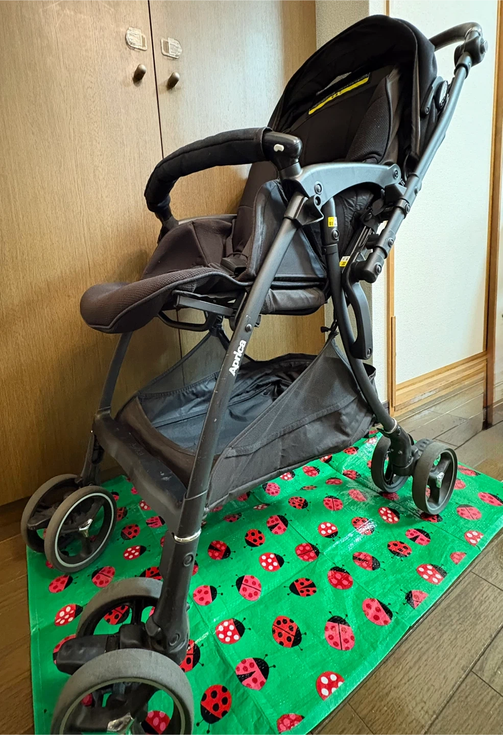 【新生児から使用できる】アップリカ ベビーカー ブラック