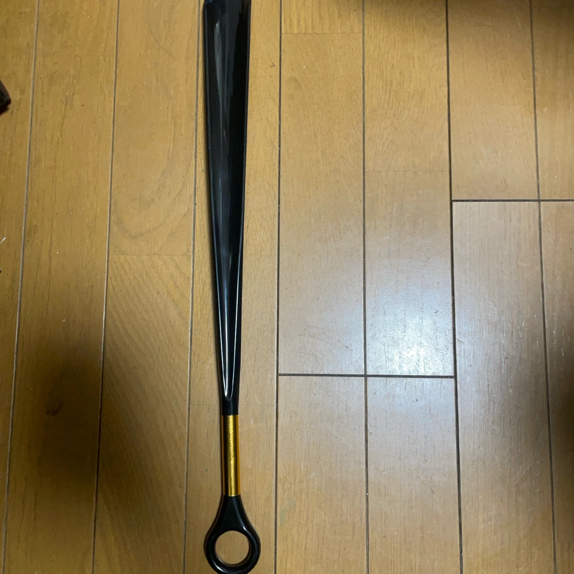 靴べら ロング ブラック