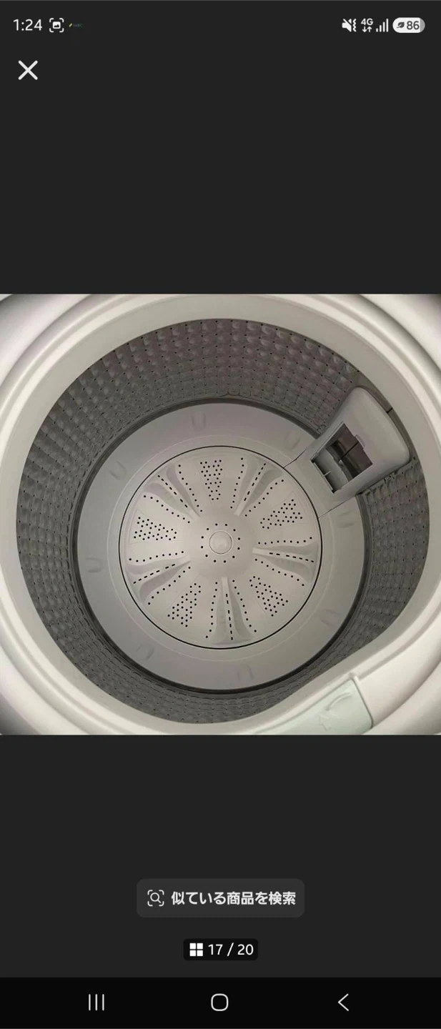 洗濯機、電子レンジ2点セットの写真4枚目