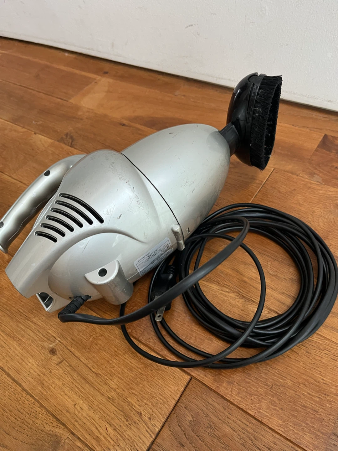 オーム電機 パワーコンパクトクリーナー TV-600Sの写真3枚目
