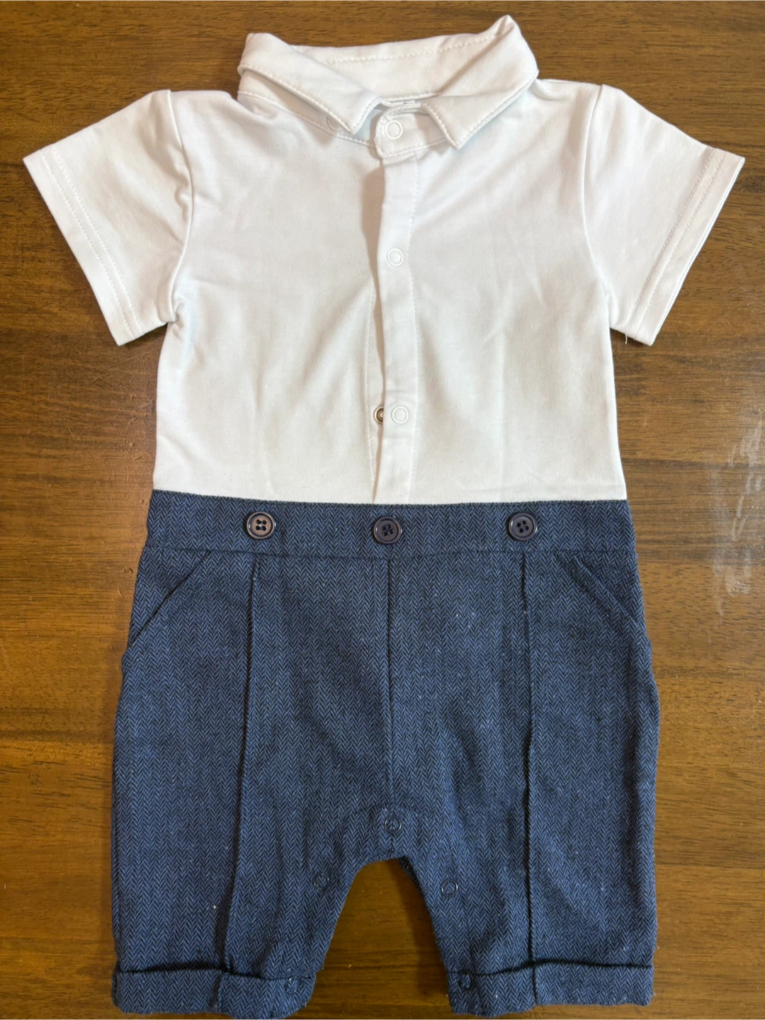 A&J DESIGN ベビーフォーマル 70cm ネイビーの写真3枚目