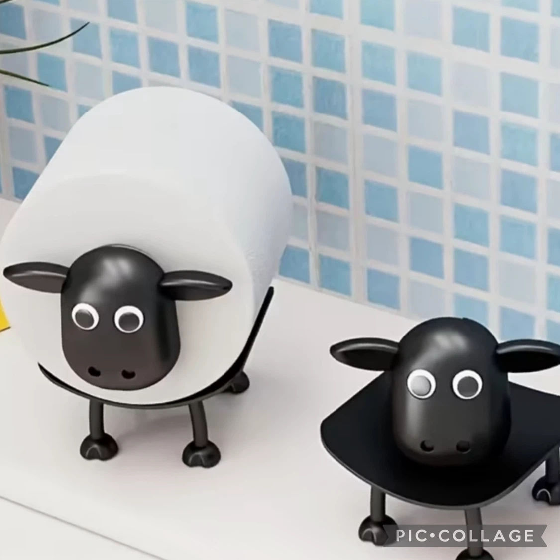 ヒツジ型 トイレットペーパーホルダー 3個セットの写真4枚目