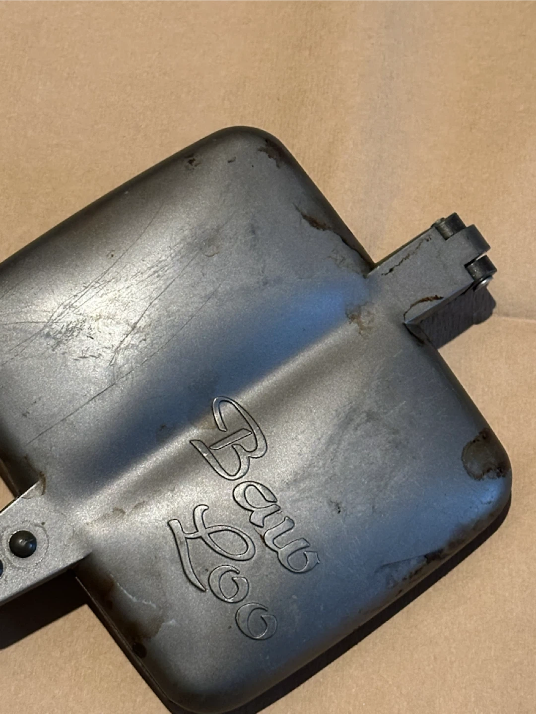 キャンプ ホットサンドメーカー バウルー ダブル BW02の写真2枚目