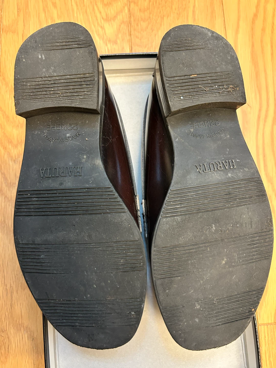 ハルタ ローファー ダークブラウン 22.5cm EEEの写真3枚目