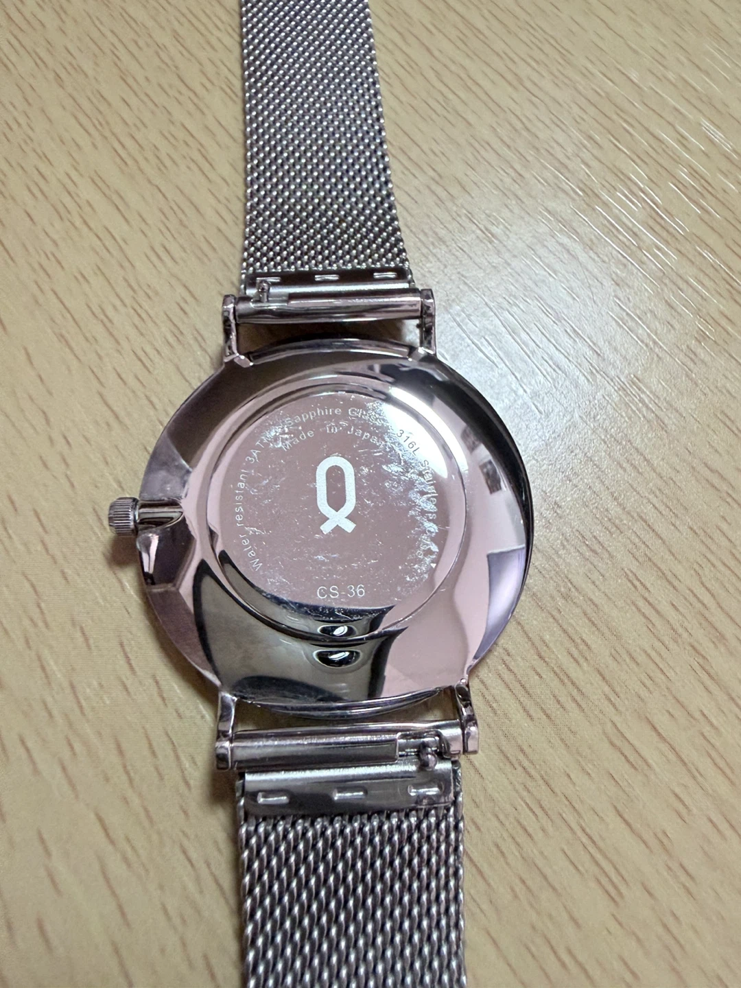 ノット 腕時計 CS-36 シルバーの写真2枚目