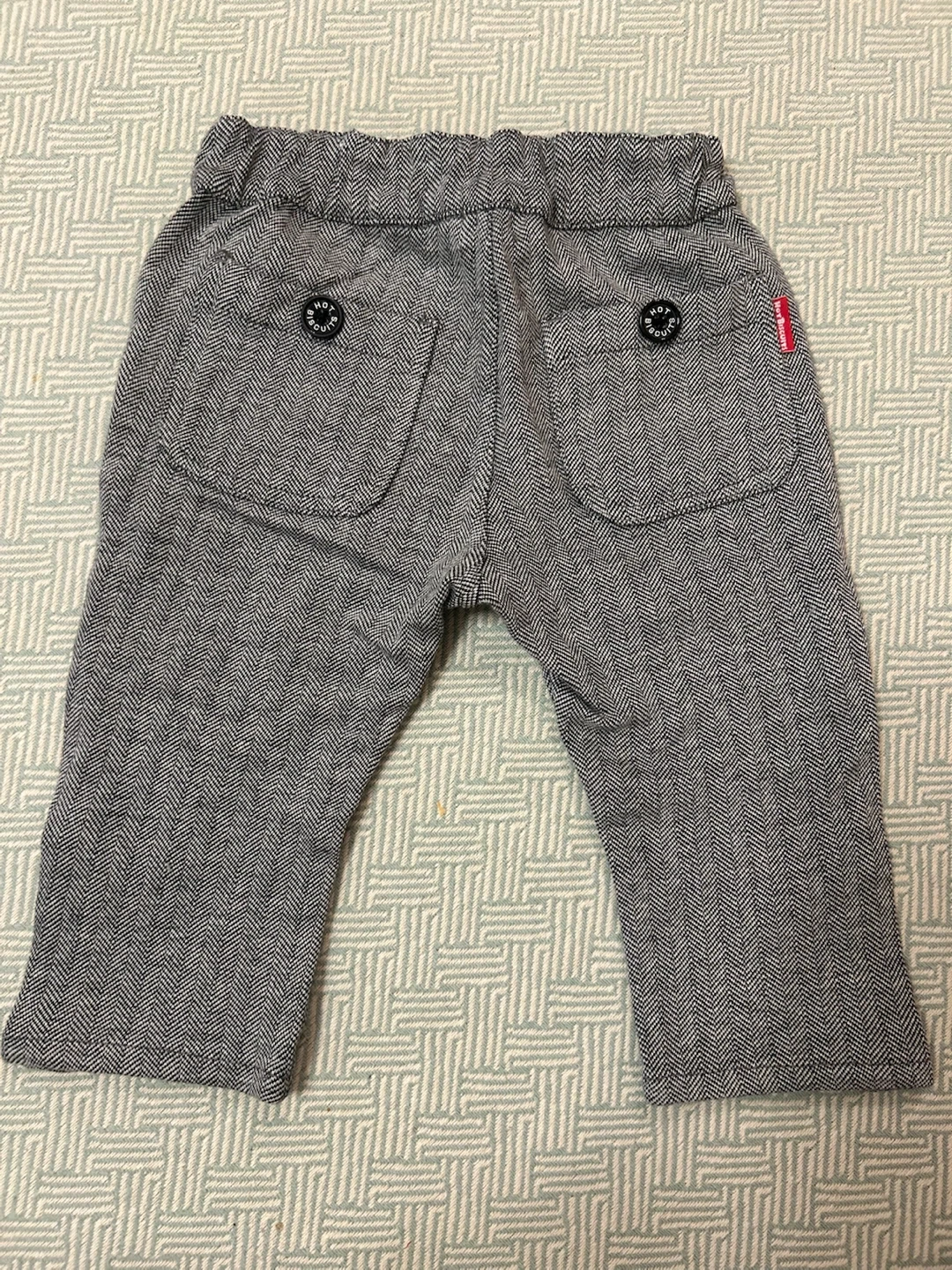 ホットビスケッツ パンツ ヘリンボーン柄の写真2枚目