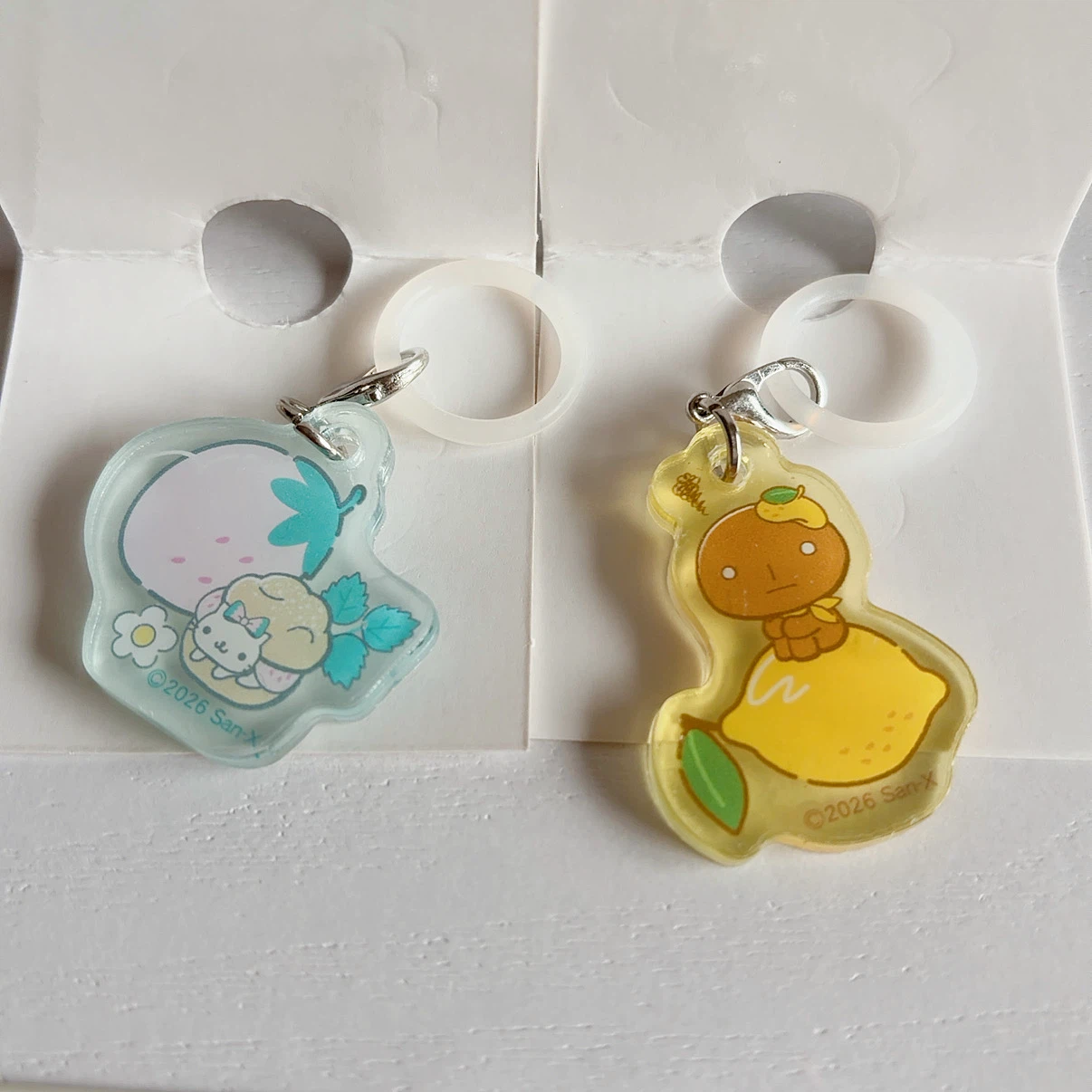 一番くじ サンリオユニバース リラックマ メッシュ刺繍ポーチ A賞  めじるしアクセサリー にゃんにゃんにゃんこ こげぱんの写真4枚目