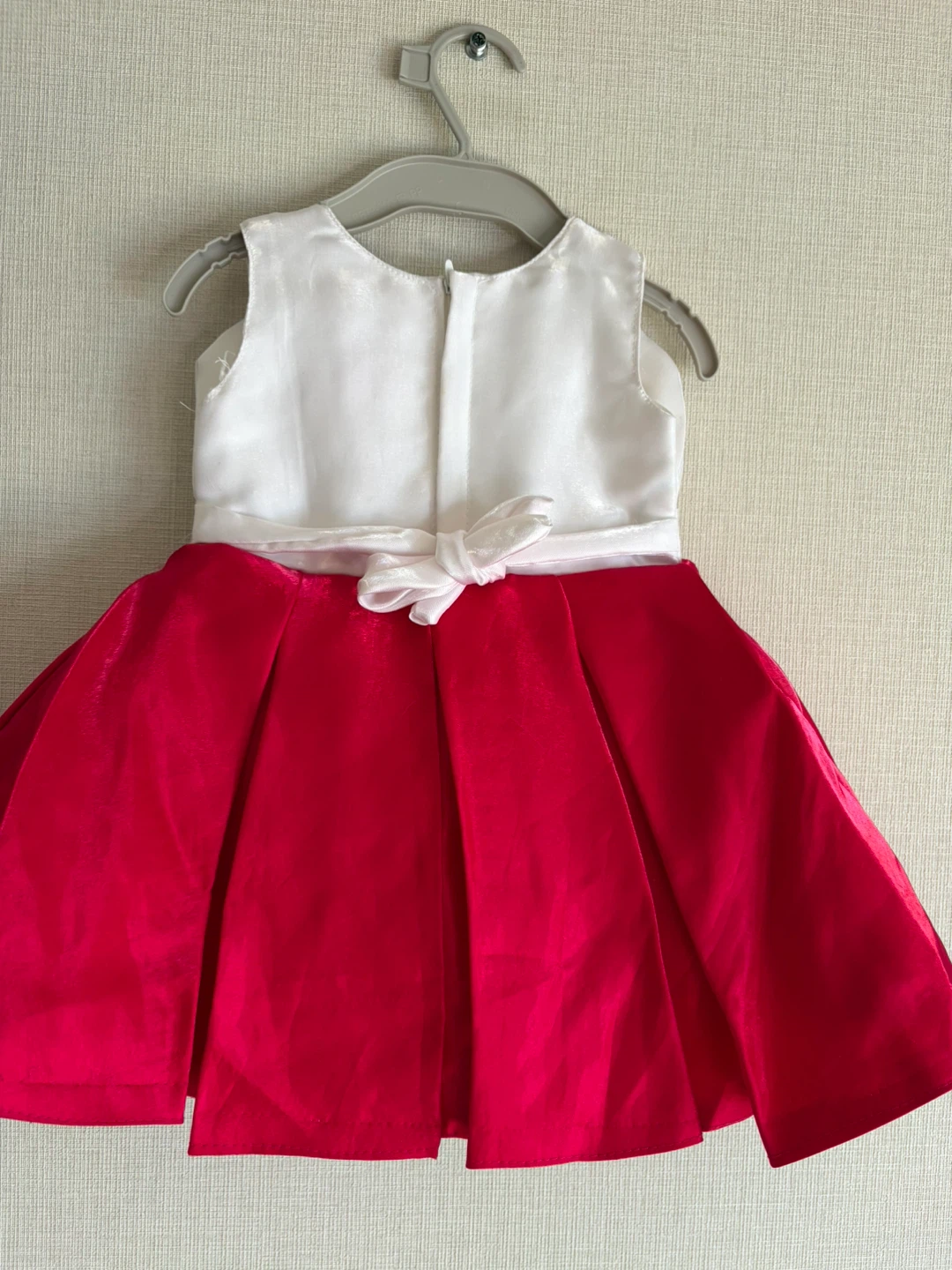 ラーリ 子供用ドレス ピンク白 16サイズの写真4枚目