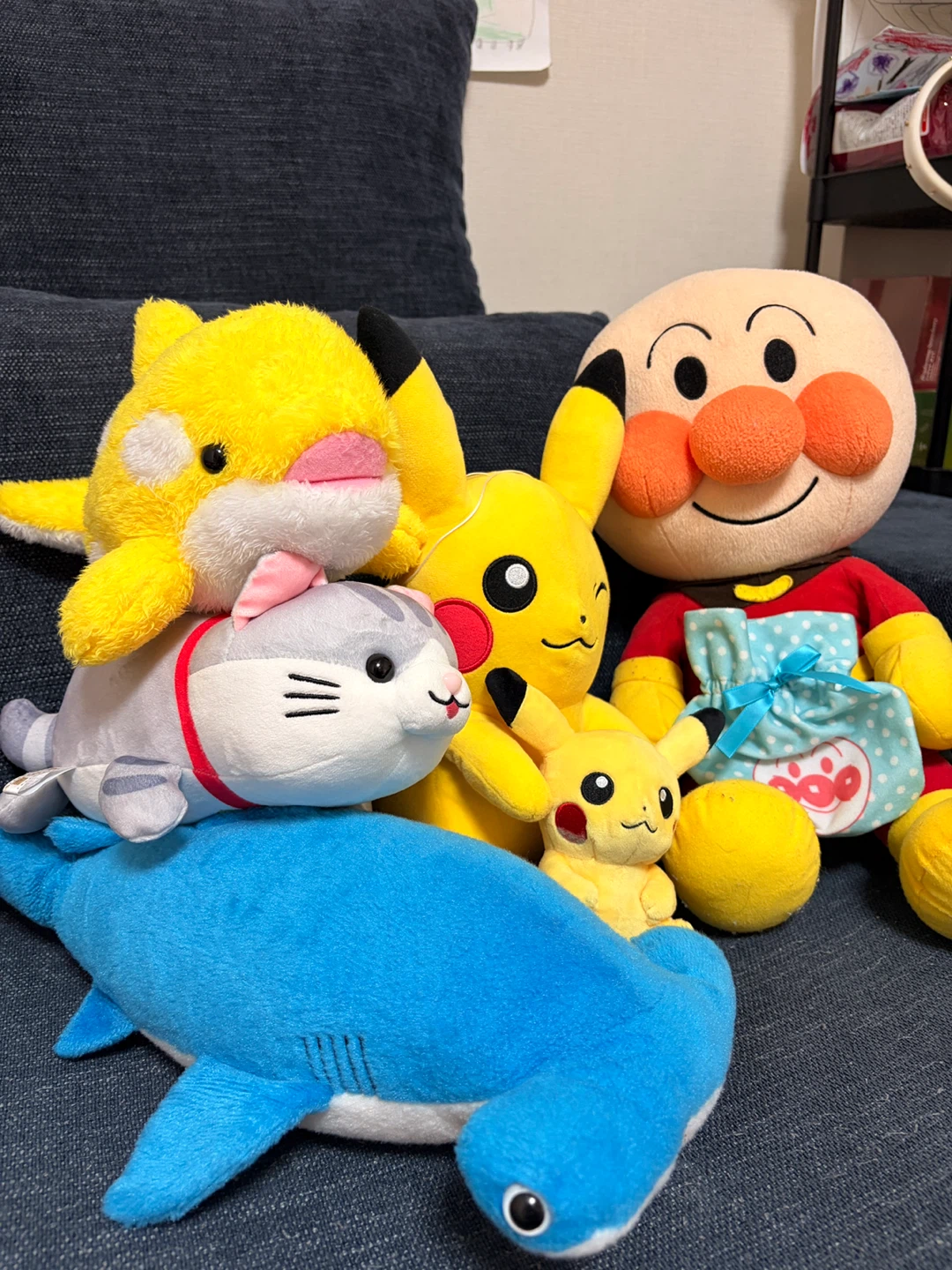 キャラクターぬいぐるみ 5体セットの写真2枚目