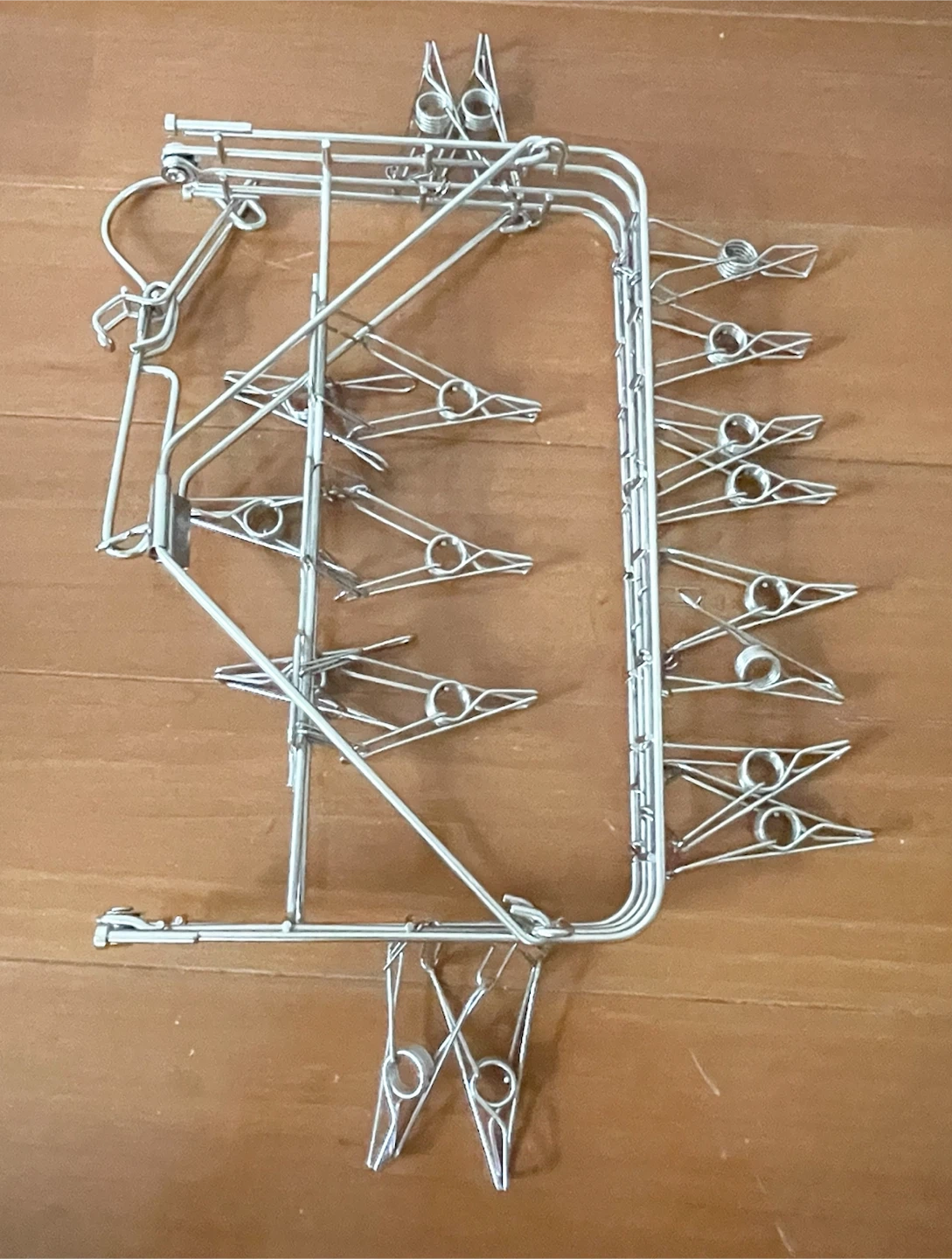 無印良品 オールステンレスピンチハンガー角型•小の写真2枚目