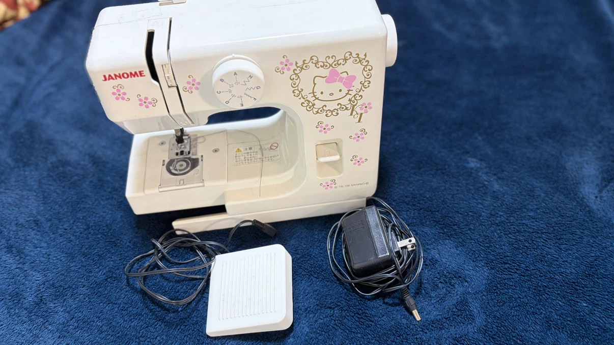 ジャノメ ハローキティ 電動ミシン
