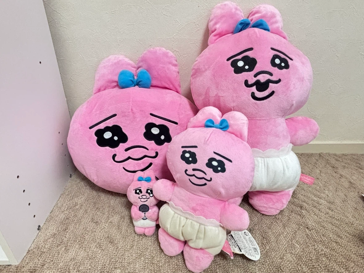 おぱんちゅうさぎ ぬいぐるみ 4種セット