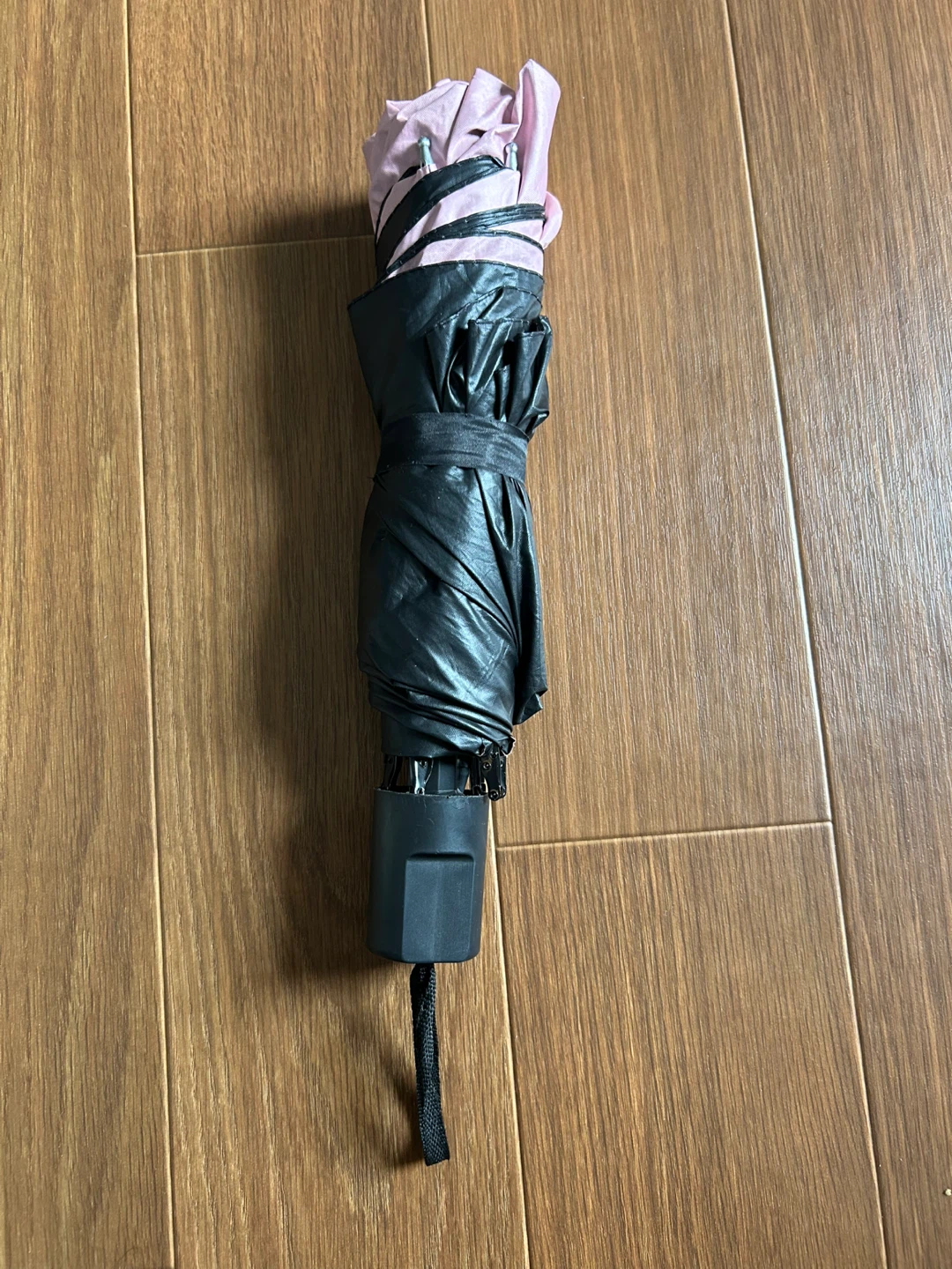 晴雨兼用 折りたたみ傘 ピンク 親骨53cm/直径97cm 完全遮光 UVカット 日傘の写真3枚目