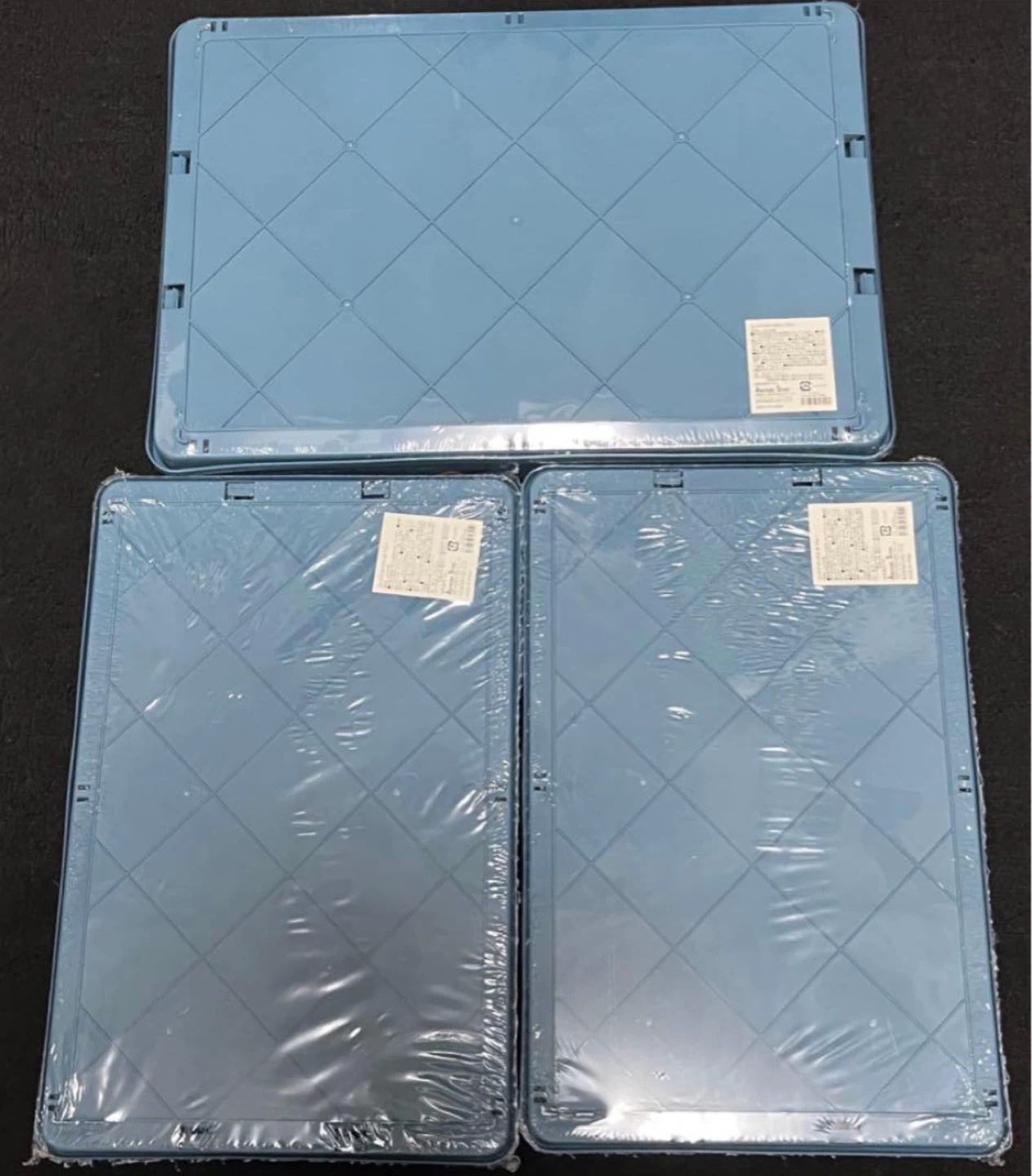 オーサムストア 折り畳みコンテナボックス L1個 M2個の写真4枚目