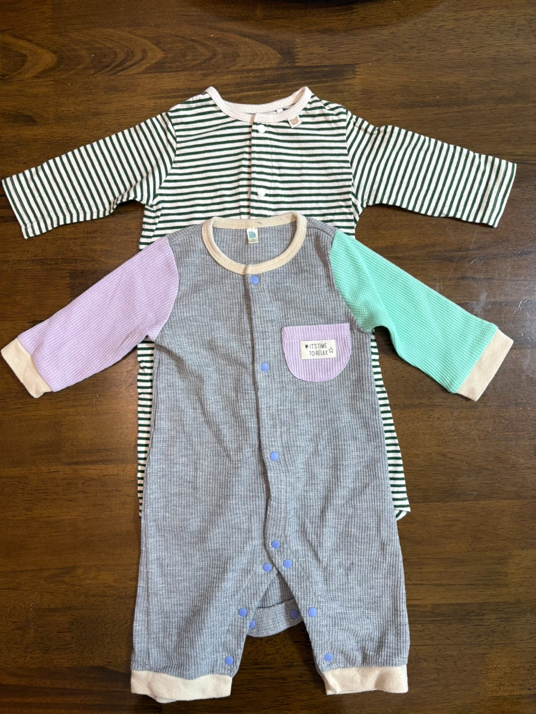 ベビー服 ロンパース 2枚セット