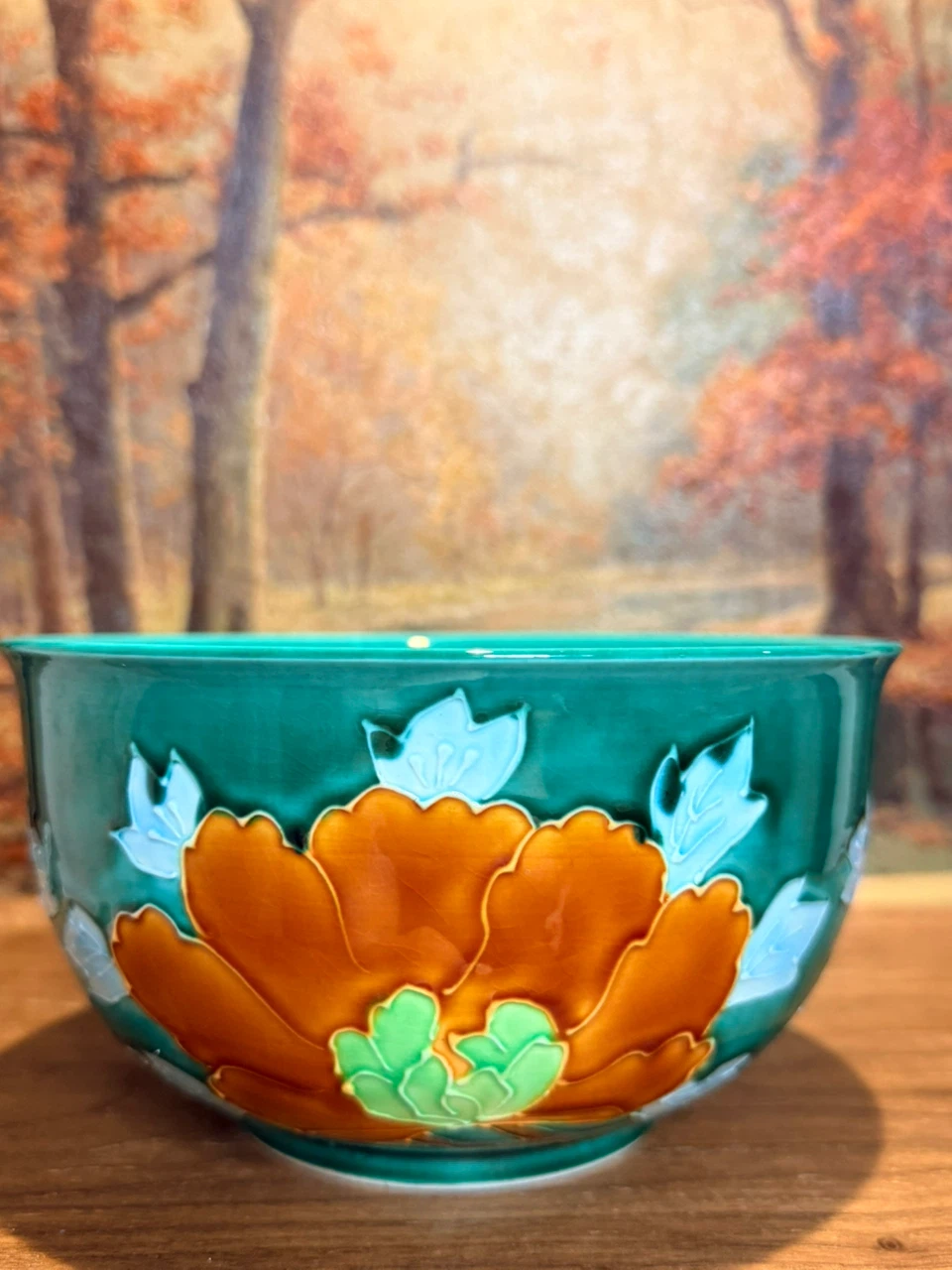 清水焼 Authentic Japanese Kyomizu-yaki (Kyoto Ware) Ceramic Bowの写真3枚目