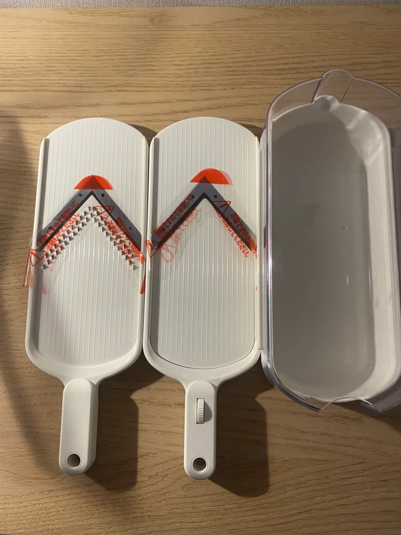 しっかりした スライサーセット 調理器具 ホワイト
